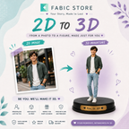 Your Story, Made to Last - Custom 3D Printed Single-Person Statue
