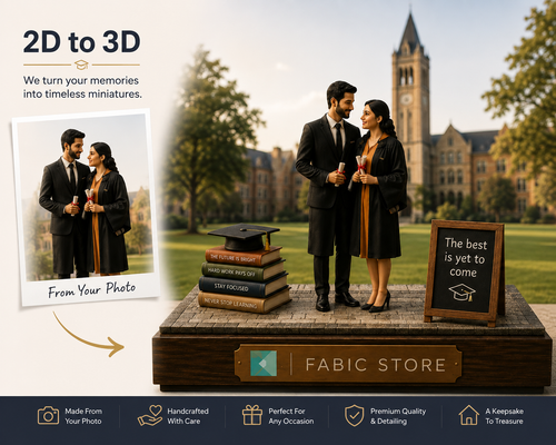 A Chapter Worth Remembering — 3D Graduation Keepsake 🎓✨ | Individual & Couple Editions 🧍👩‍❤️‍👨
