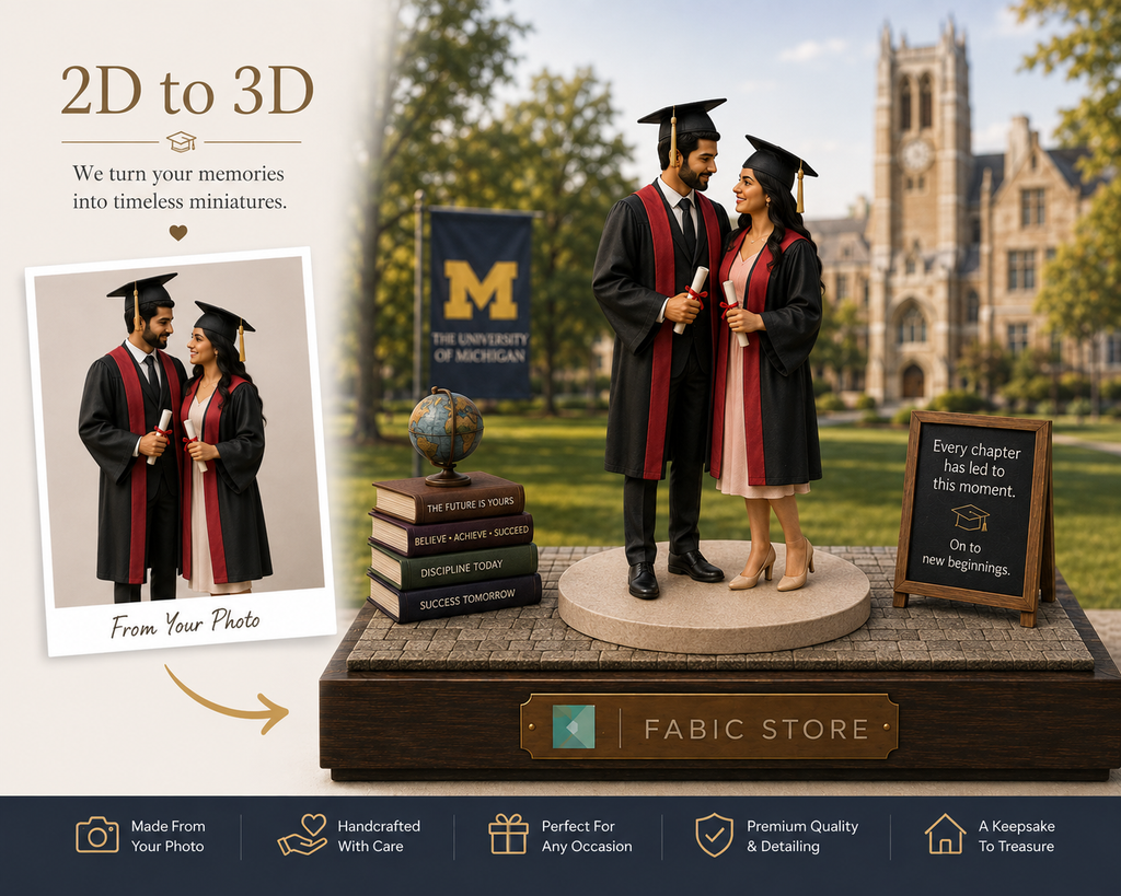 A Chapter Worth Remembering — 3D Graduation Keepsake 🎓✨ | Individual & Couple Editions 🧍👩‍❤️‍👨