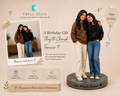 Perfect Birthday Gift for Friends 🎁 | Custom 3D Photo Miniature | 2 Members
