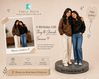 Perfect Birthday Gift for Friends 🎁 | Custom 3D Photo Miniature | 2 Members