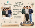 Perfect Birthday Gift for Friends 🎁 | Custom 3D Photo Miniature | 3 Members