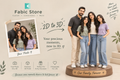 Your Family Forever – Custom 3D Printed Family Statue for 4 Members