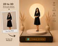 Forever, Preserved — A Bespoke 3D Portrait for Your Space🖤 - For Solo or Couple